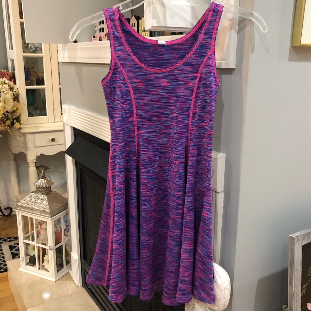 90 Degree by Reflex Girls Athletic Sport Sleeveless Tank Tennis Dress